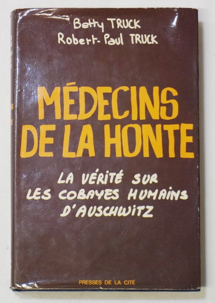 Livre "Médecins de la honte"